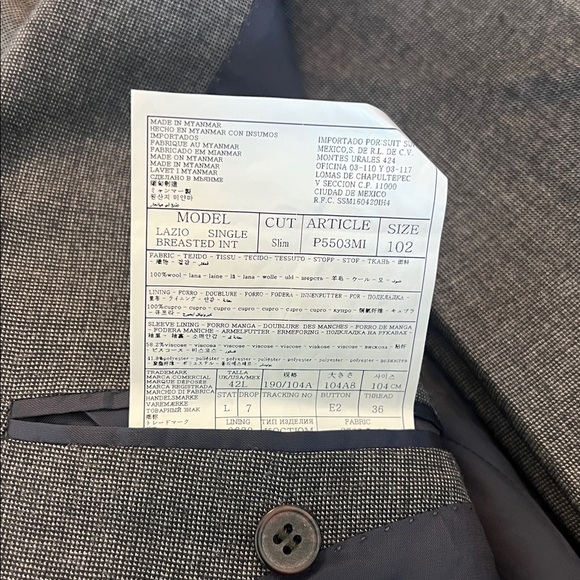 Suitsupply Charcoal Dress Suit - Picture 9 of 13